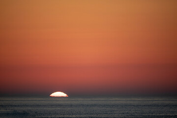 Fototapeta na wymiar Bretagne coucher de soleil