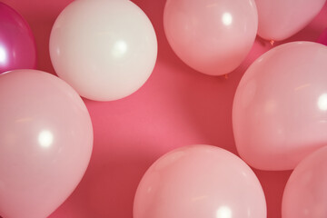 ballon colorful celebrate pink event