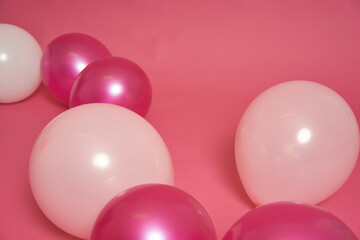 ballon colorful celebrate pink event