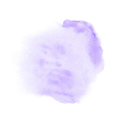 Watercolor purple cloud paint background. Perfect art abstract design for logo and creative card.