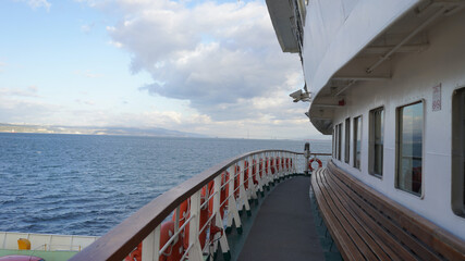 Ferryboat in İzmit marmara sea