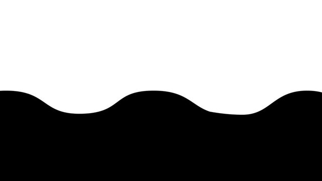 Simple object animations for video backgrounds. Movement of shapes for video overlays