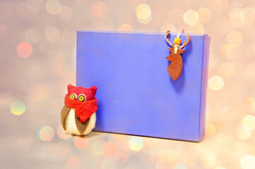 Packaging of gifts for the holiday. New year mood, Christmas mood.