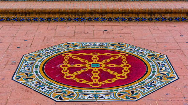 The Plaza de Espana, designed by Anibal Gonzalez