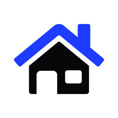 Home icon symbol House icon vector illustration