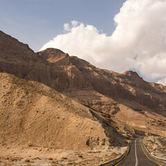 Road at the Dead Sea