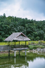 Bamboo Bridge in Pai, Mae Hong Son, Chiang Mai, thailand