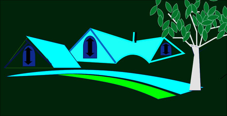 illustration of a house