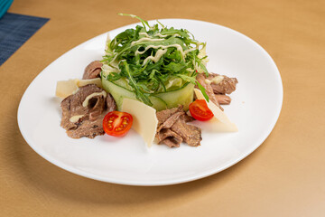 salad with vegetables