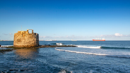 San Cristobal castle in Las palmas city