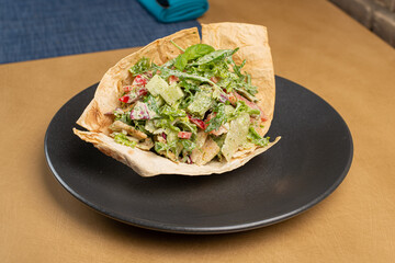 salad with vegetables