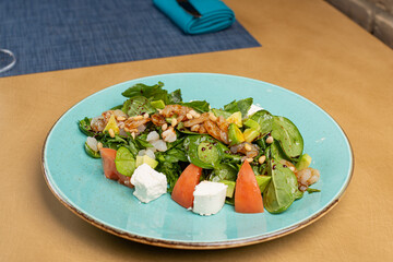 salad with vegetables