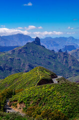 Fototapeta premium mountains of gran canaria island