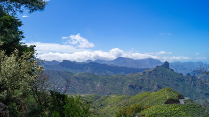 Fototapeta premium mountains of gran canaria island