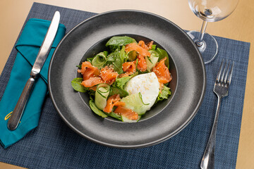 salad with vegetables