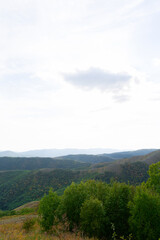 Obraz premium beautiful summer mountain landscape in sunny weather