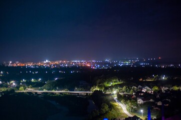 view of the city