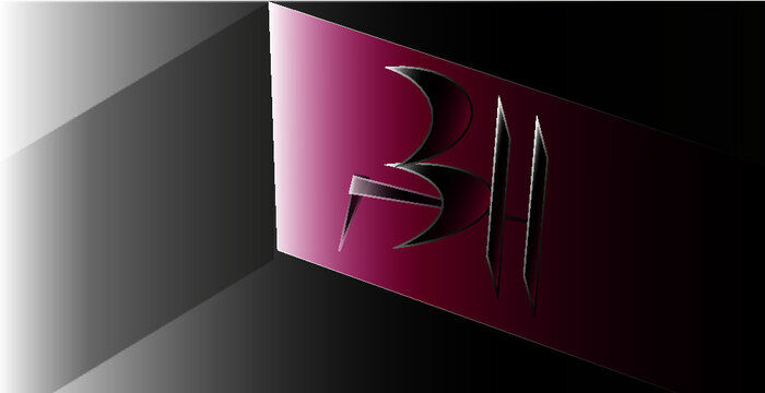 begroun abstract nomber hause