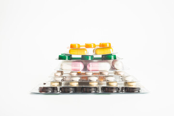 thermometer and pills