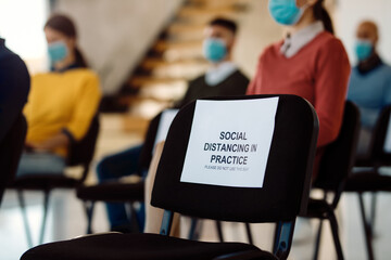 Social distancing in practice due to COVID-19 pandemic!