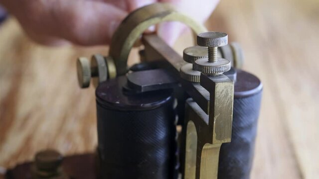 sending a message in morse code