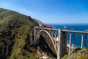 Bixby Creek Bridge  Big Sur California USA