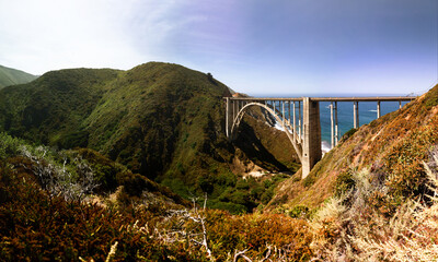 Bixby Creek Bridge  Big Sur California USA