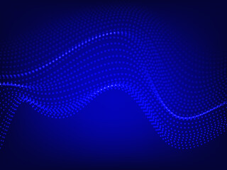 Abstract blue background. Futuristic vector illustration. Technology background eps10