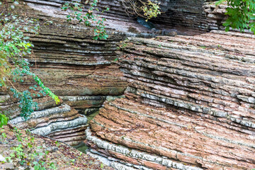 Canyon Brent de l'Art. Dolomites. Italy.