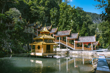 Wat Tham Chiang Dao temple, cave in Chiang Mai province, Thailand