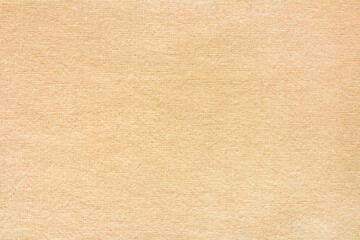 Brown fabric texture background, detail of silk or linen pattern.