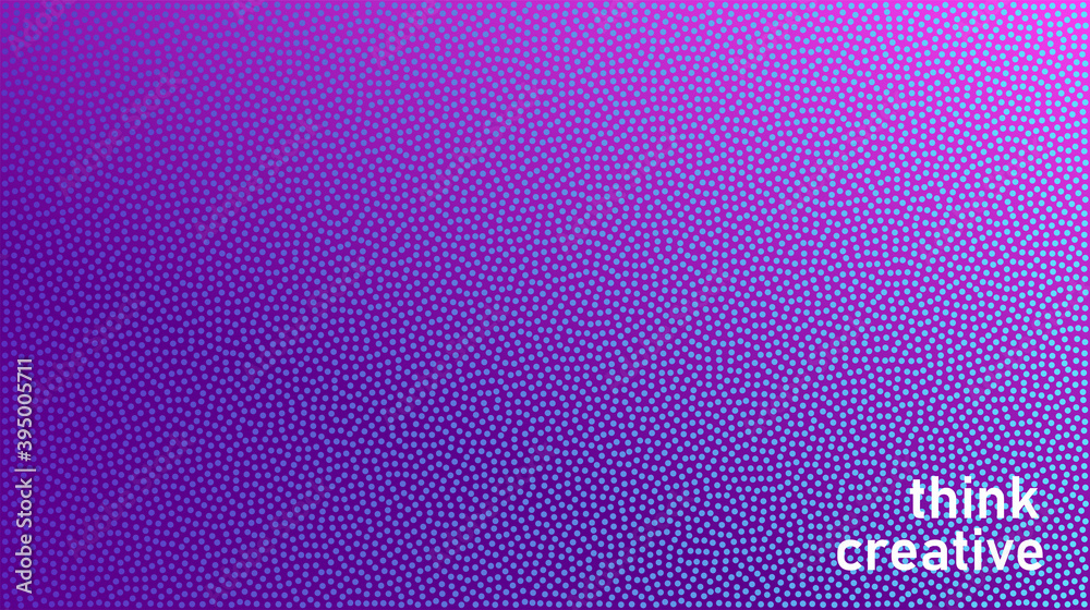 Poster vibrant modern background of minimalist style. halftone gradient effect
