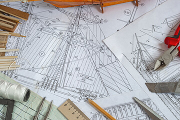 Making a model of a sailing vessel hobby