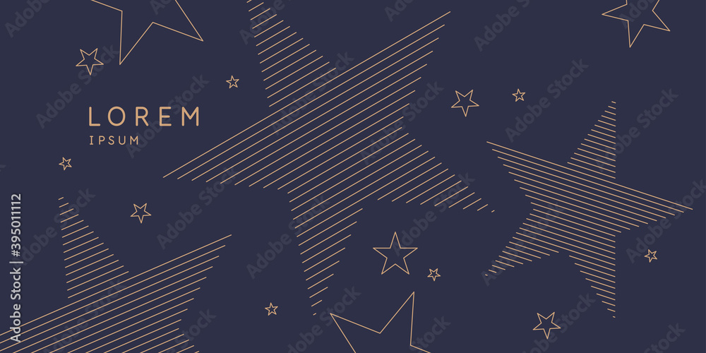 Poster abstract background with dynamic shapes. vector template