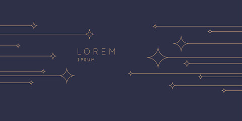 Abstract background with dynamic shapes. Vector template