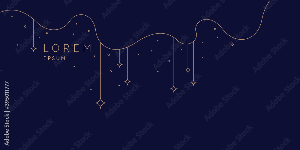 Poster poster with dynamic wave. vector illustration in minimal style. abstract background.