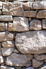 Mur en pierre, texture