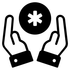 
Medical support icon in editable design vector 

