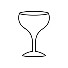 party cup icon, line style