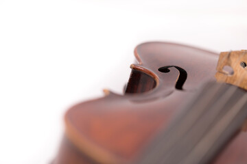 Part of a violin or viola © Janisphoto