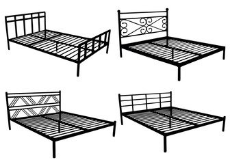 Frame beds in the set.