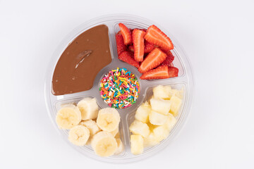 chocolate candy in a bowl