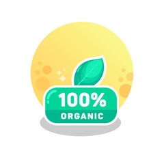 Organic logo best food labels and elements