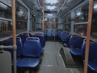 Fototapeta premium interior of a train
