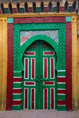 porte marocaine très colorée 