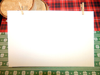 Mise en page prête à être remplie