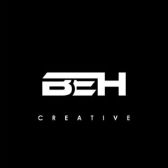 BEH Letter Initial Logo Design Template Vector Illustration	
