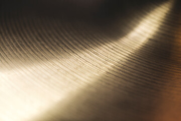 Part of a cymbal