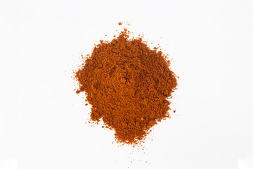 épice curry tandoori fond blanc