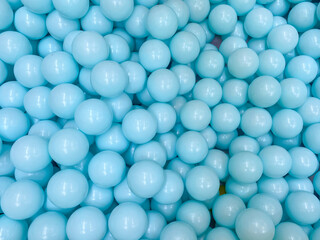 Light blue Plastic ball, kid toy indoor pool ball